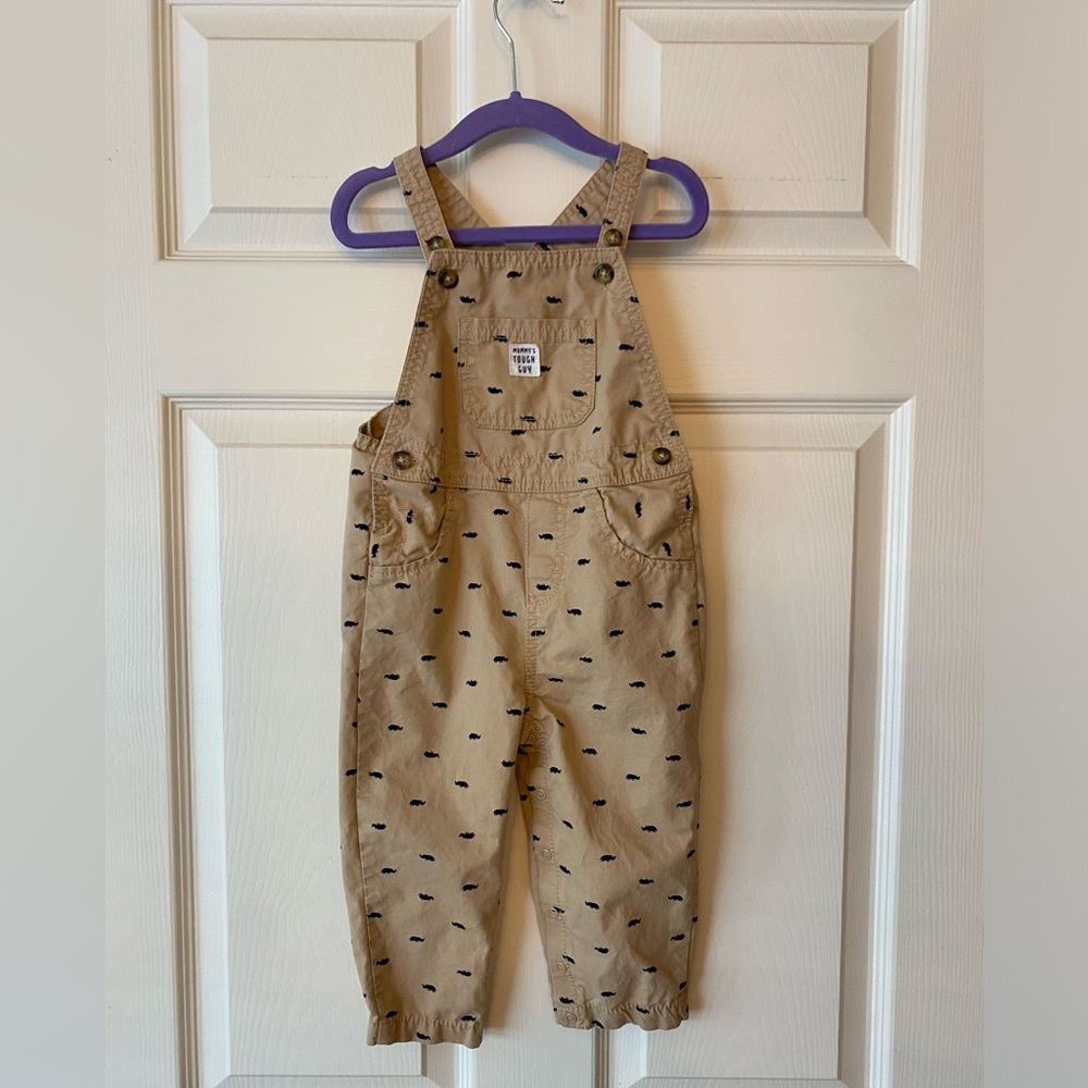 Carters Boy’s Overalls Rhinoceros 24M